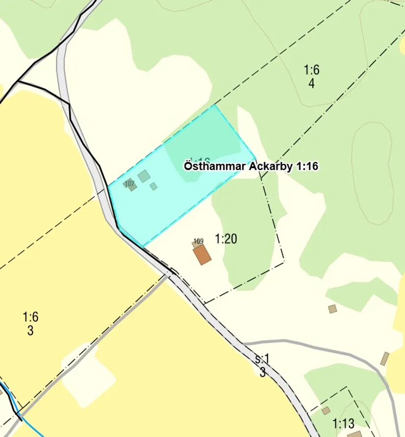 Fritidshus, Ackarby 107, Dannemora, Östhammar