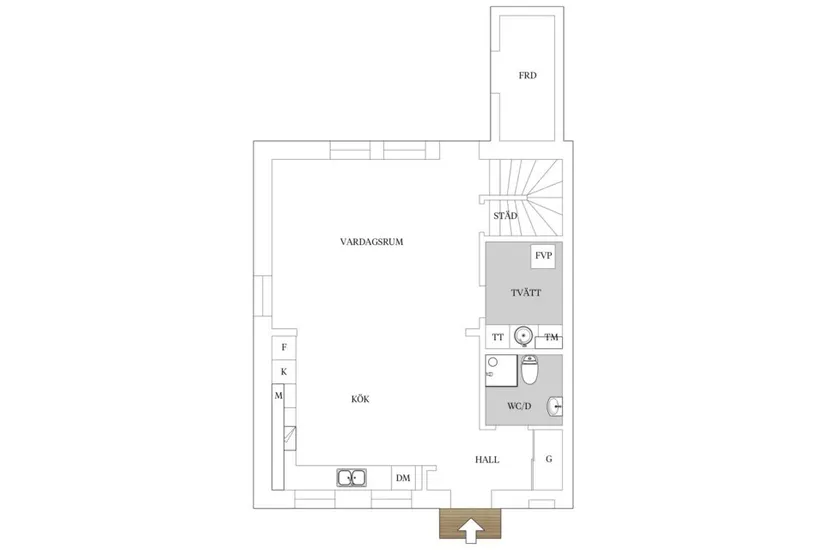 Bostadsrätt, Lilla Byvägen 6E, Häljarp, Landskrona