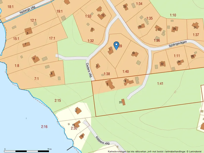 Fritidshus, Ceders väg 1, Kolarvik, Enköping