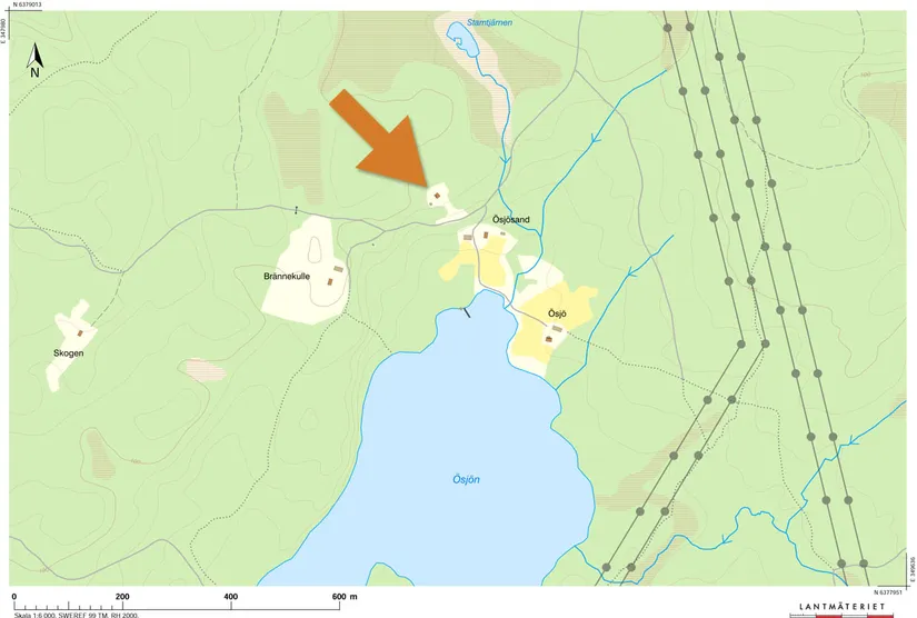 Fritidshus, Almered Ösjöhöjd 1, Västergötland, Mark