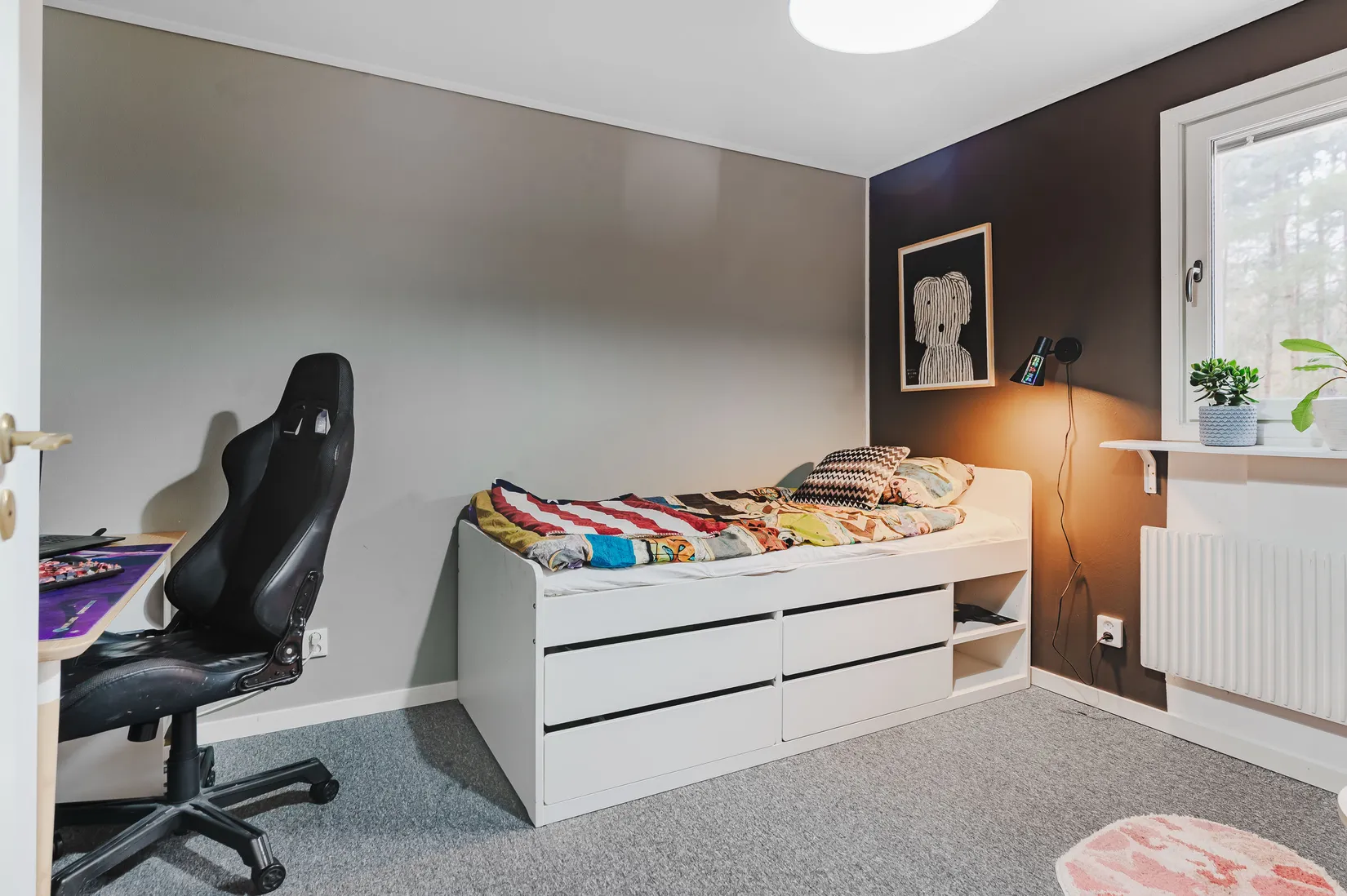 Radhus, Trumslagarvägen 18B, Södra Bomhus, Gävle
