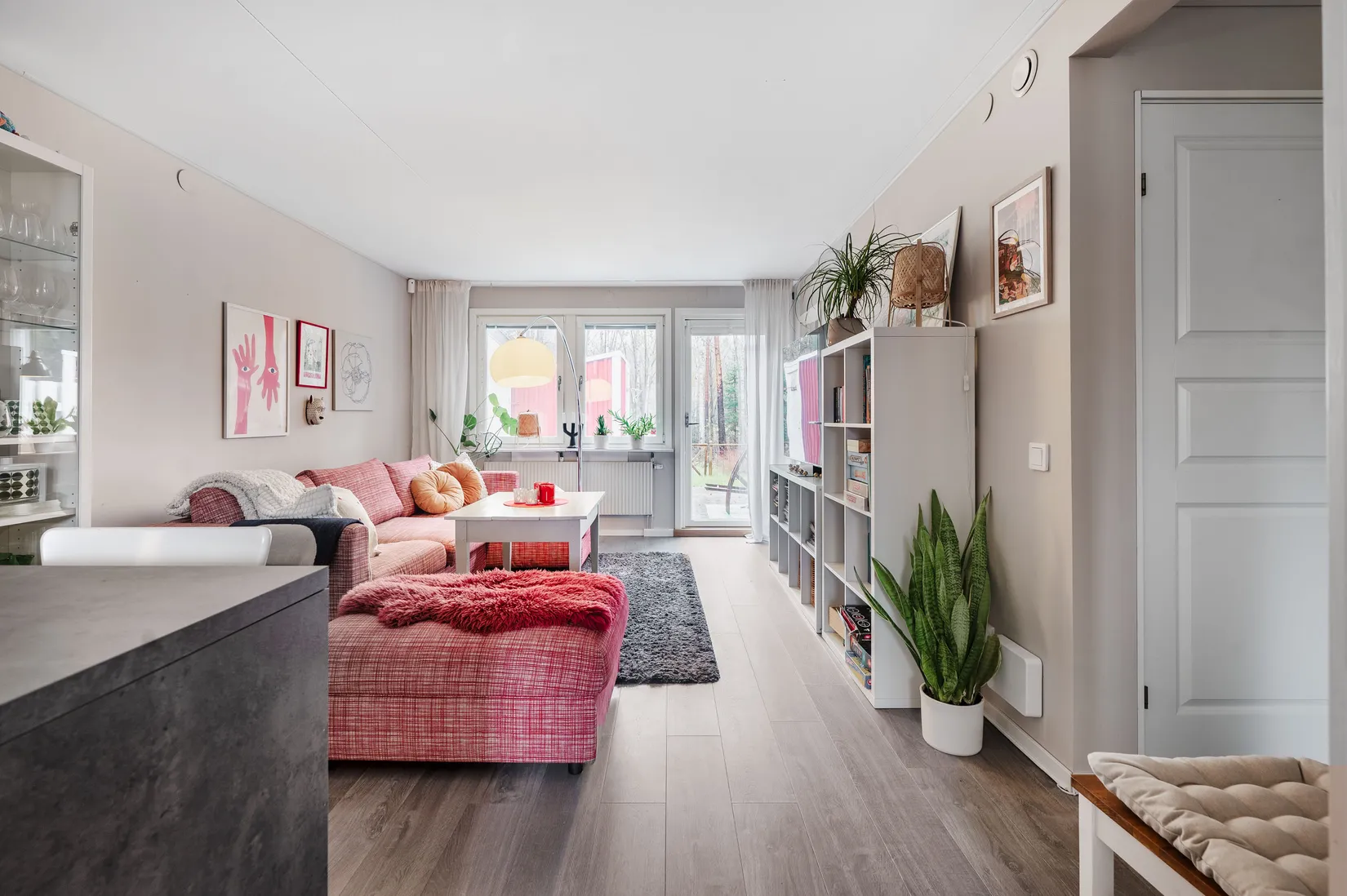 Radhus, Trumslagarvägen 18B, Södra Bomhus, Gävle