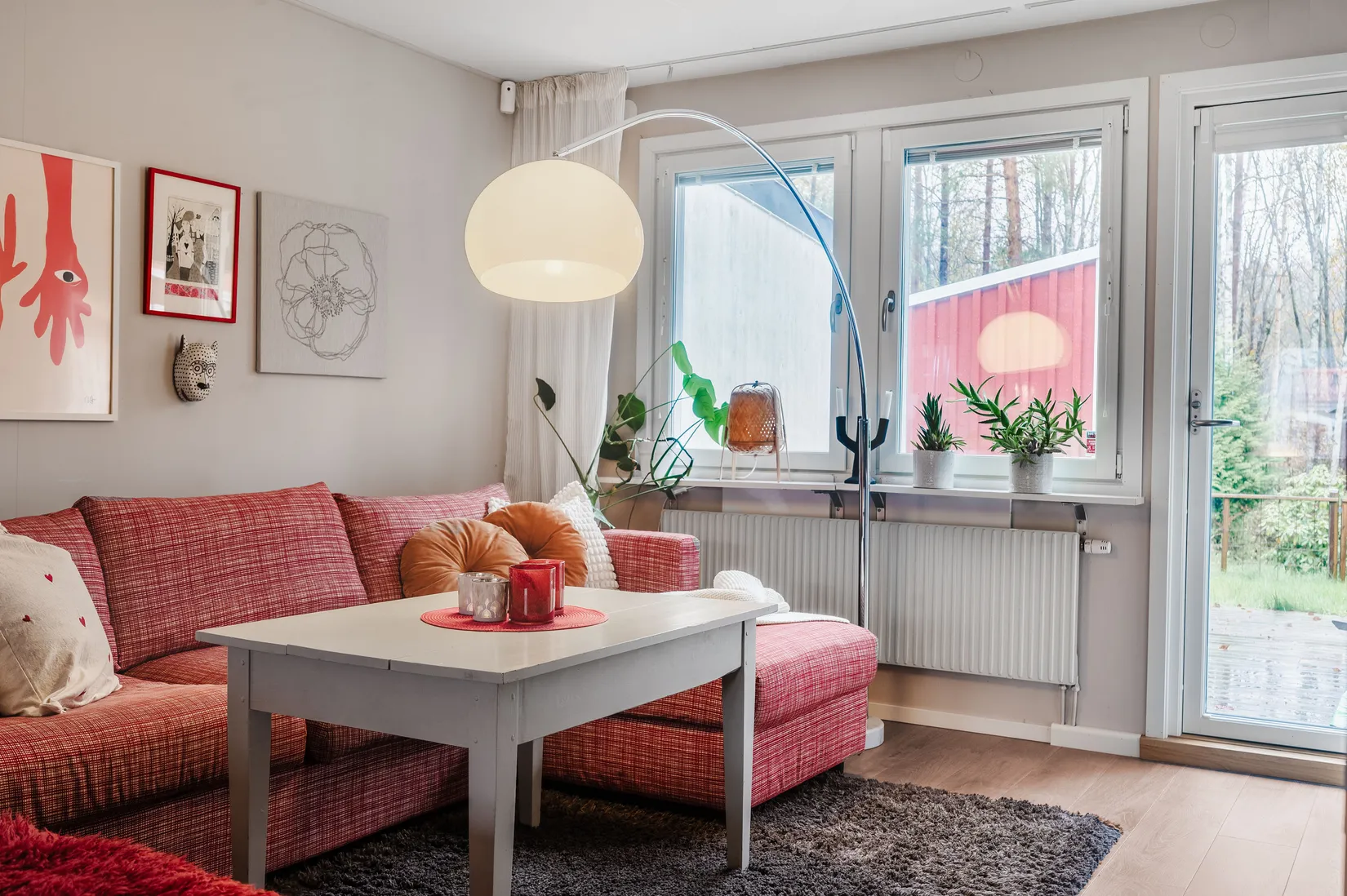 Radhus, Trumslagarvägen 18B, Södra Bomhus, Gävle