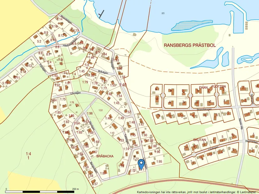 Villa, Lögevägen 1, Bråbacka, Tibro
