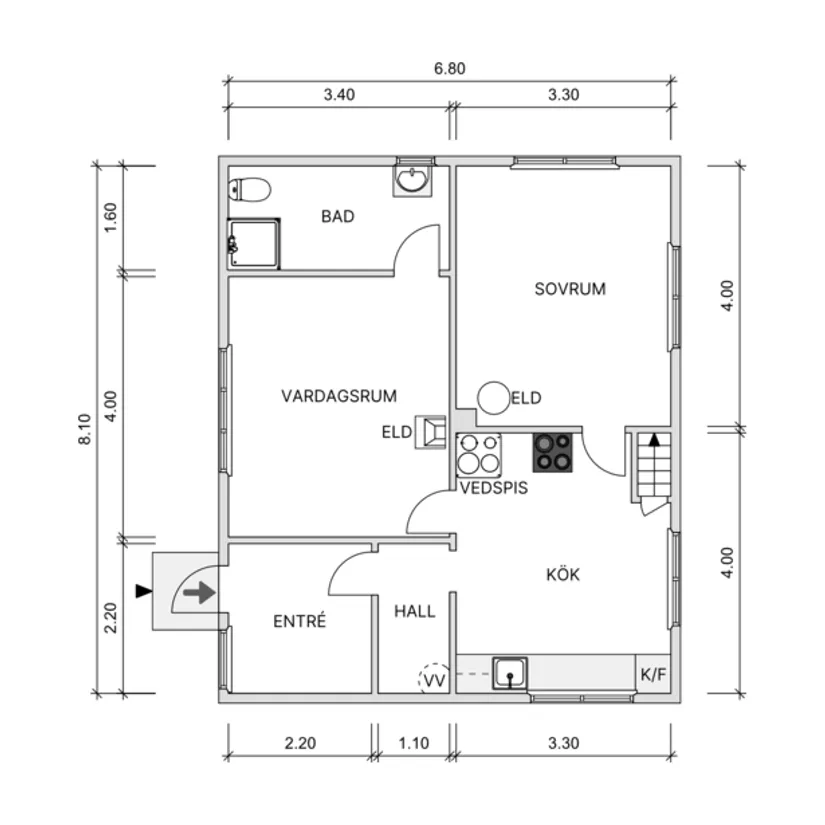 Fritidshus, Turabygget 132, Örkelljunga