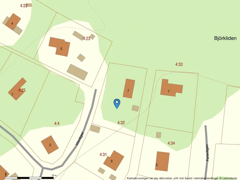 Fritidshus, Vilovägen 7, Björkliden, Örkelljunga