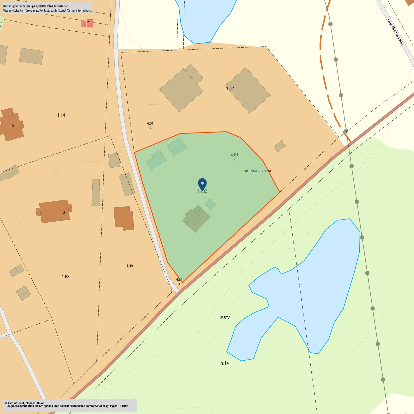 Villa, Korsgatan 2, Lanna, Lekeberg
