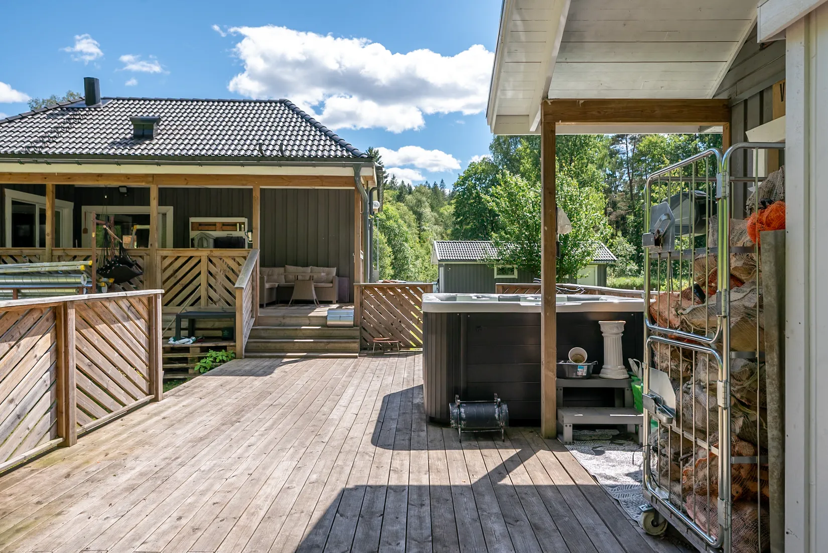 Villa, Skjutbanegatan 11, Dammsvedjan, Borås