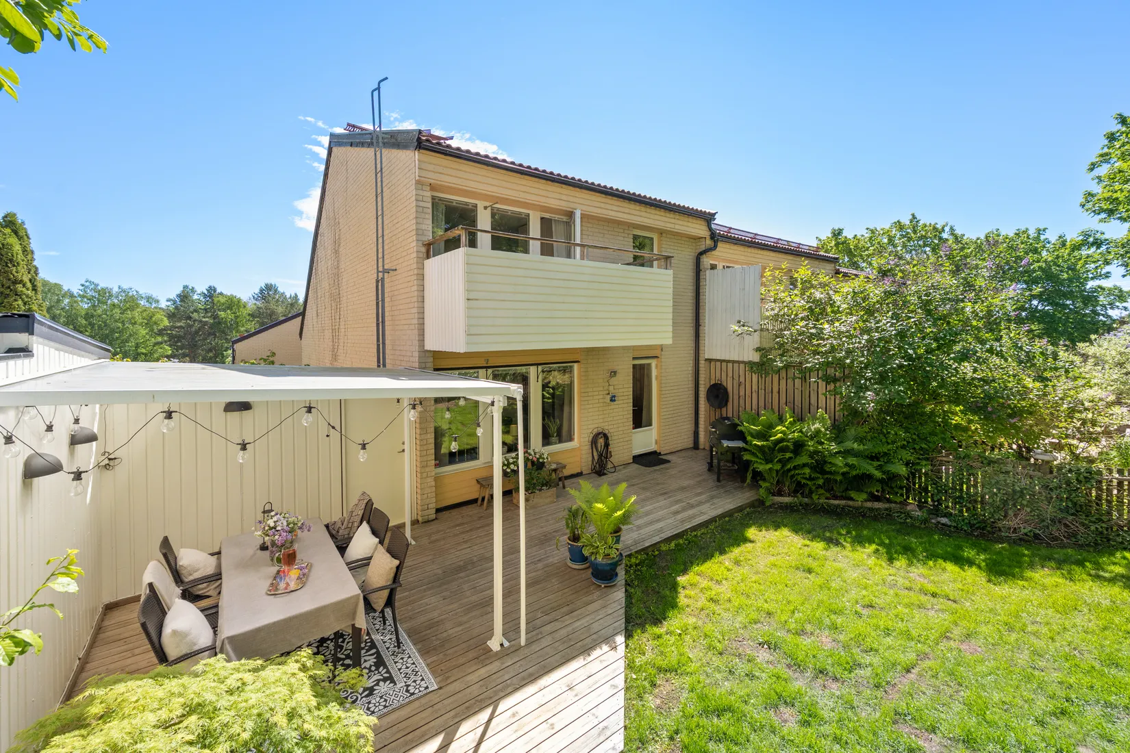 Radhus, Drivbänksvägen 110, Hässelby Norra Villastad, Stockholm
