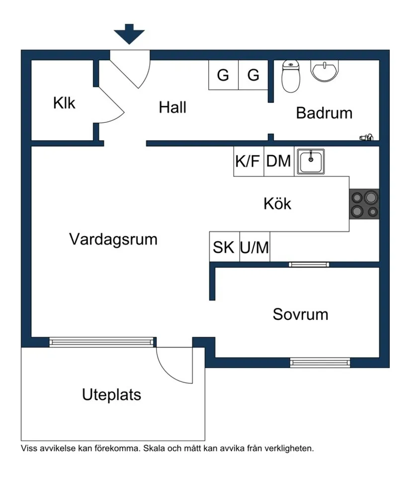 Bostadsrätt, Västra Bangatan 59b, Märsta - Centralt, Sigtuna