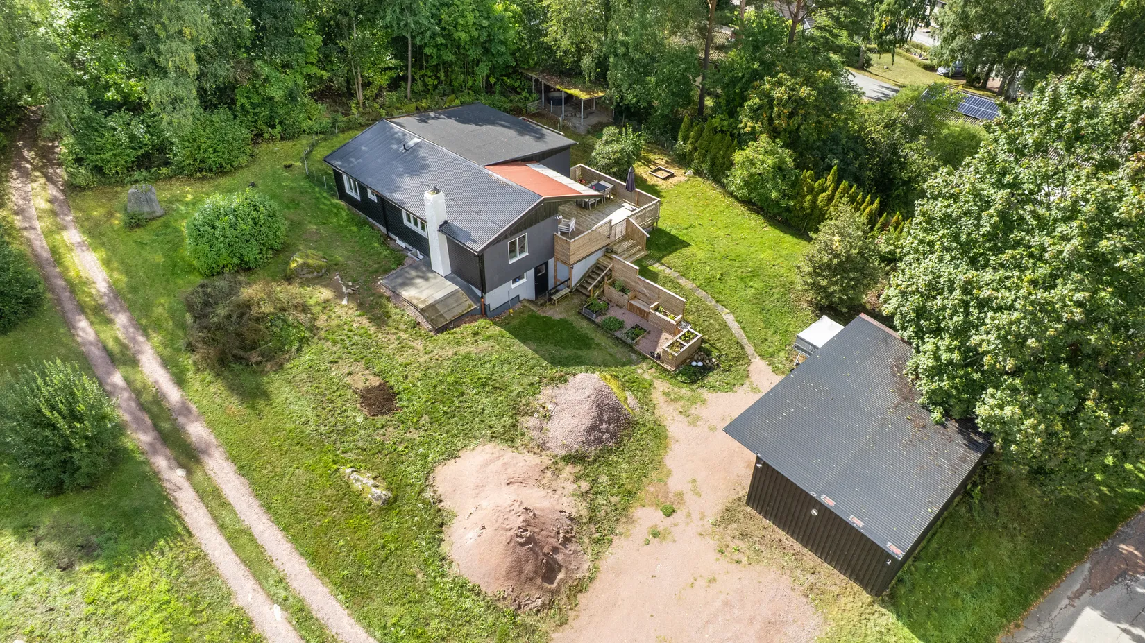 Villa, Bjärabackens skogsväg 2, Kristianstad