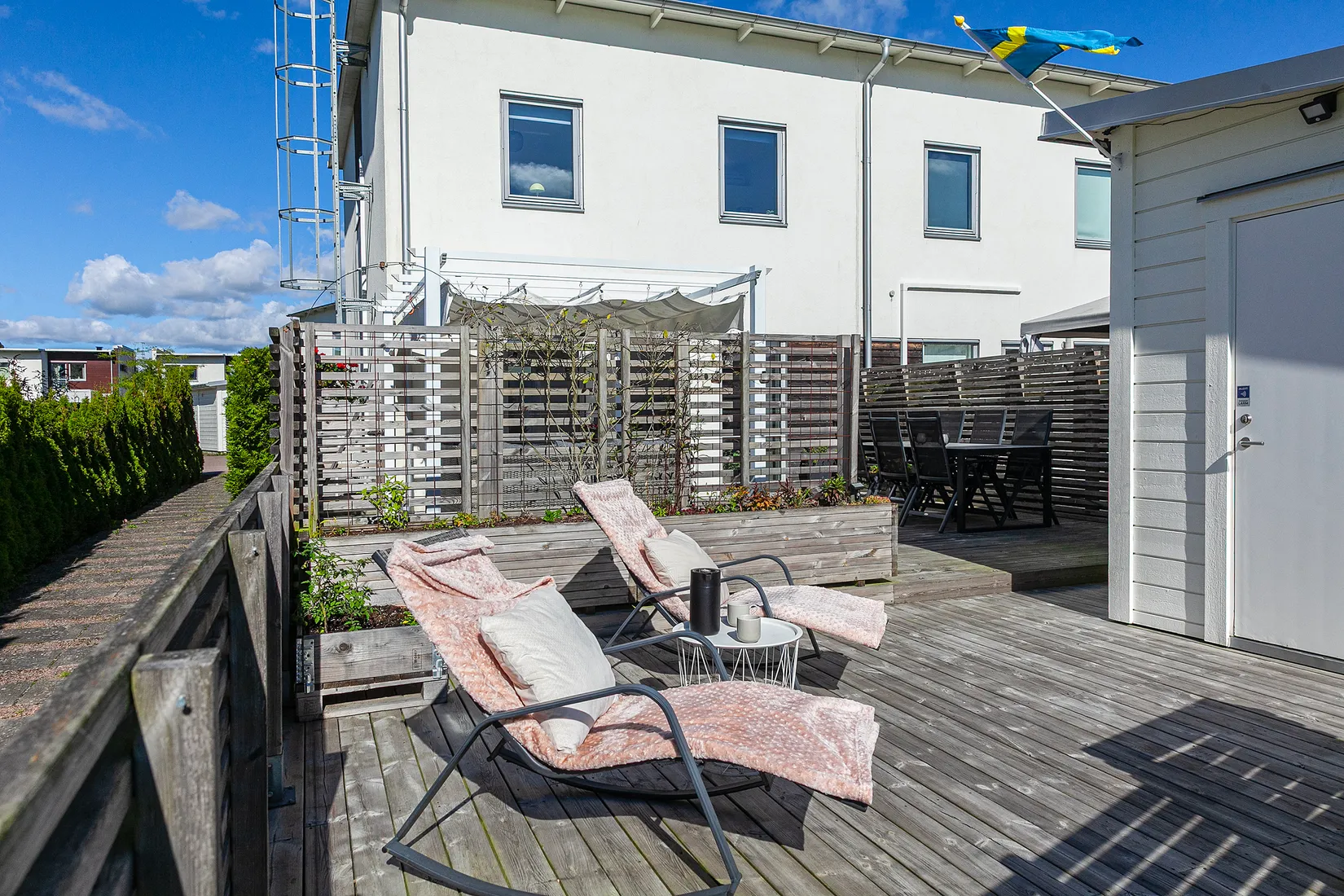 Radhus, Lundsbäcksgatan 104, Vasatorps trädgård, Helsingborg