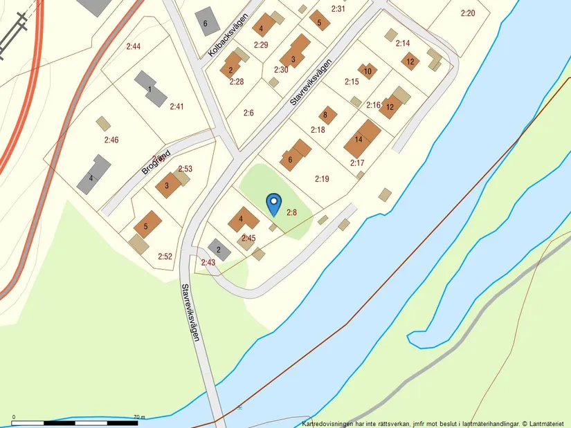 Tomt, Stavreviksvägen, Bergeforsen, Timrå