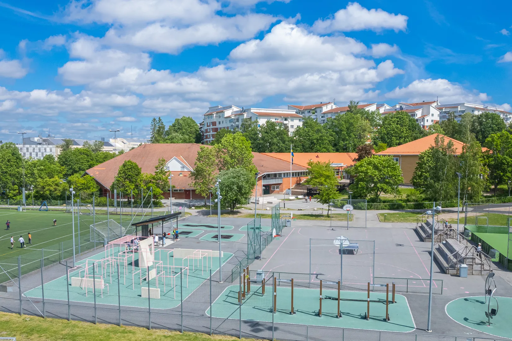 Radhus, Ryttmästarvägen 9, Rissne, Sundbyberg