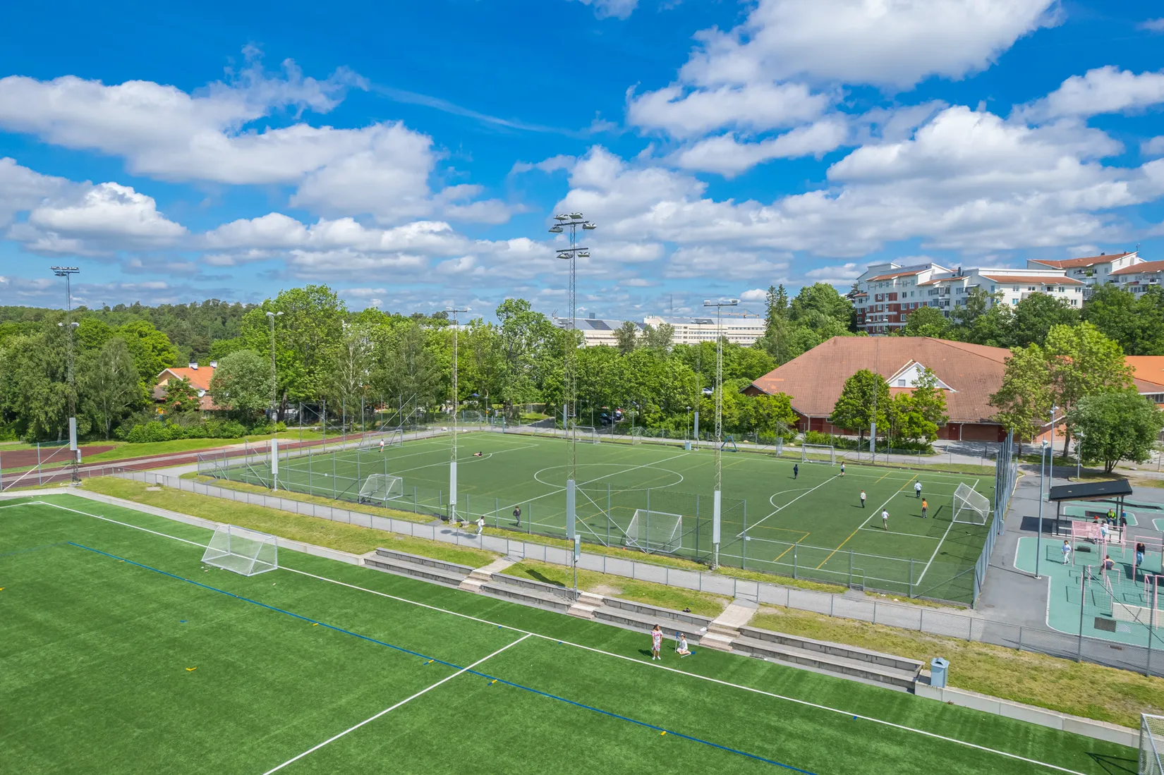 Radhus, Ryttmästarvägen 9, Rissne, Sundbyberg