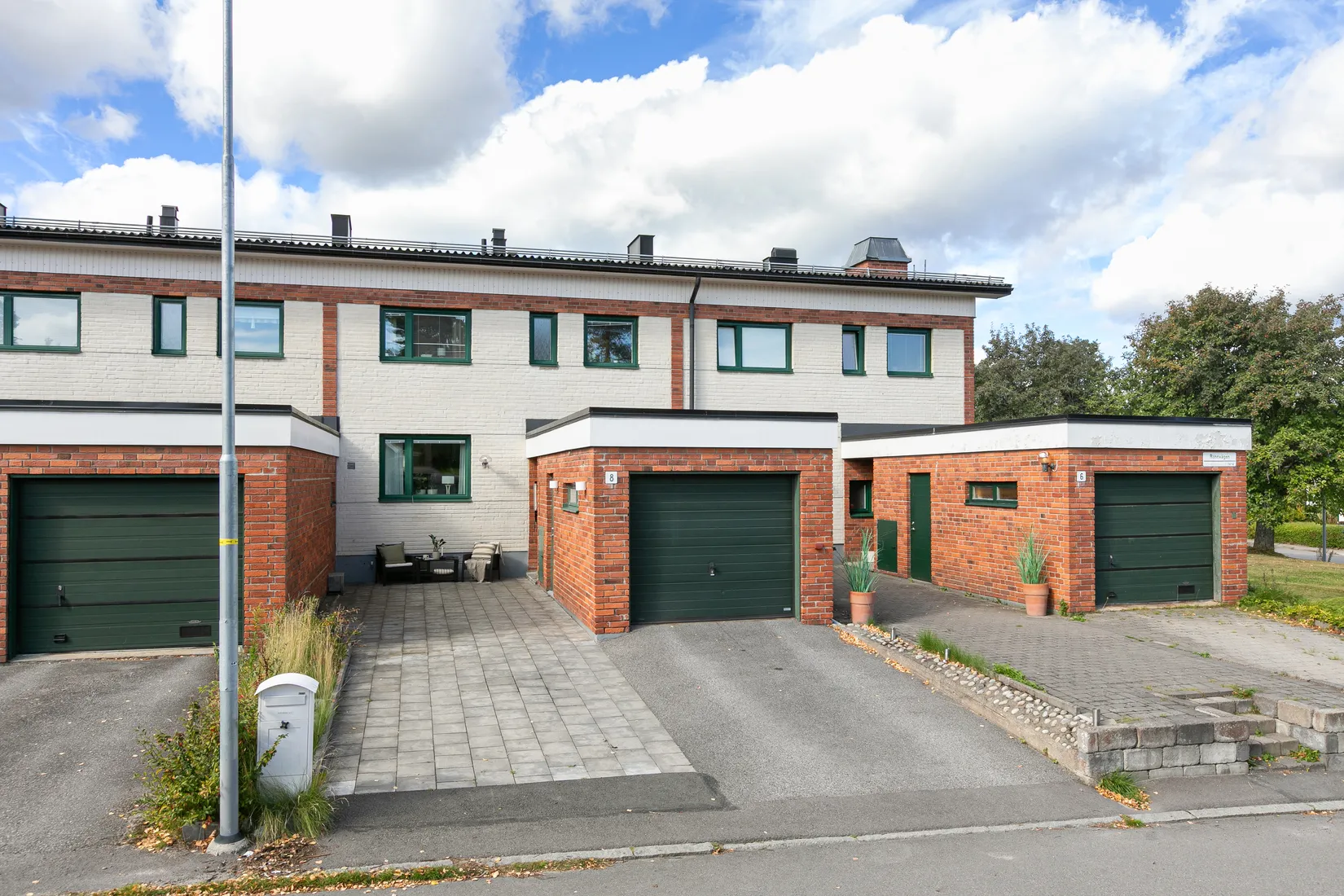 Radhus, Rönnvägen 8, Fridhem, Gävle