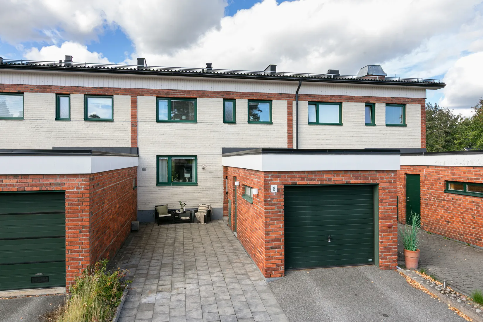 Radhus, Rönnvägen 8, Fridhem, Gävle