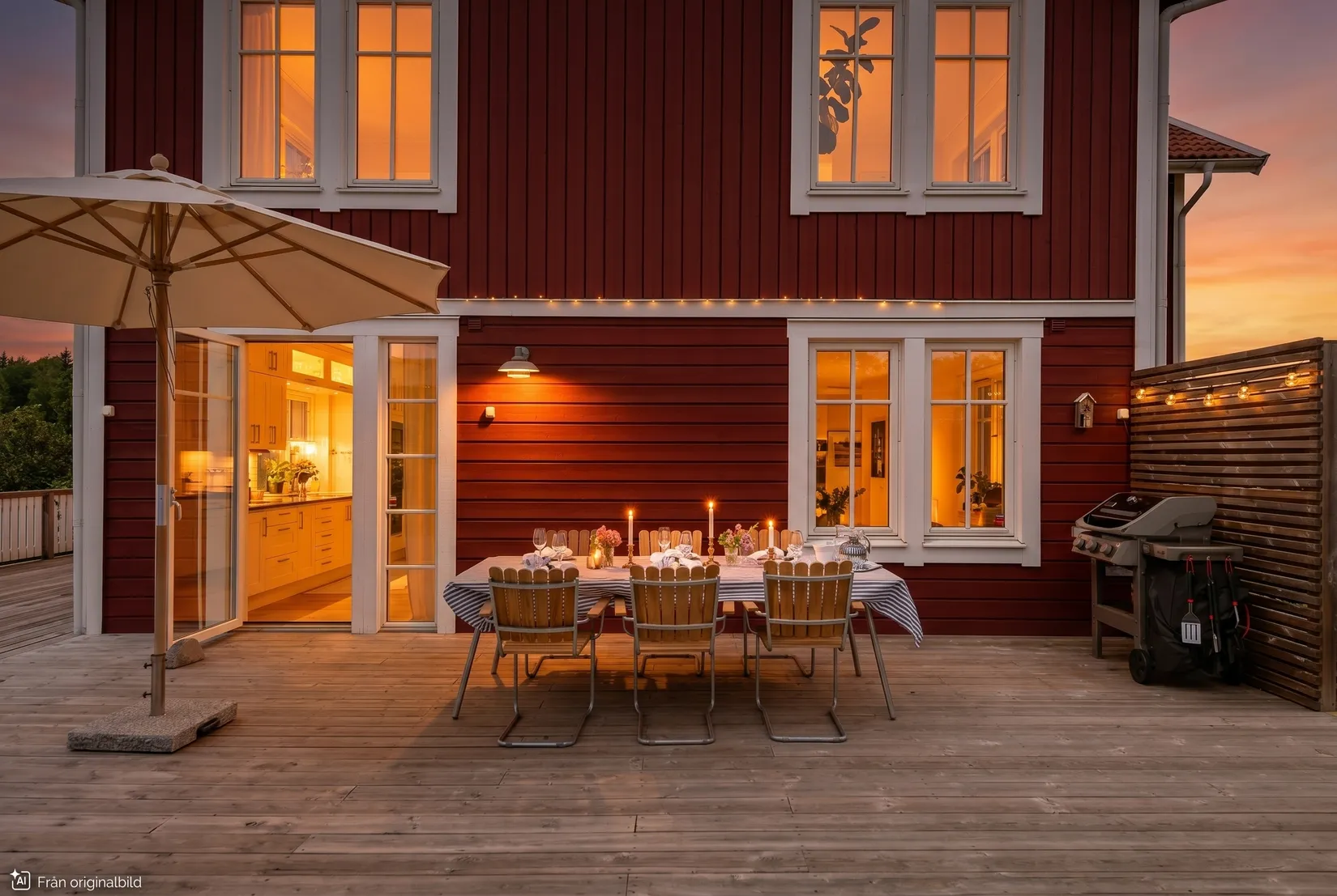 Radhus, Lövbrunnavägen 14, Lövbrunna, Täby