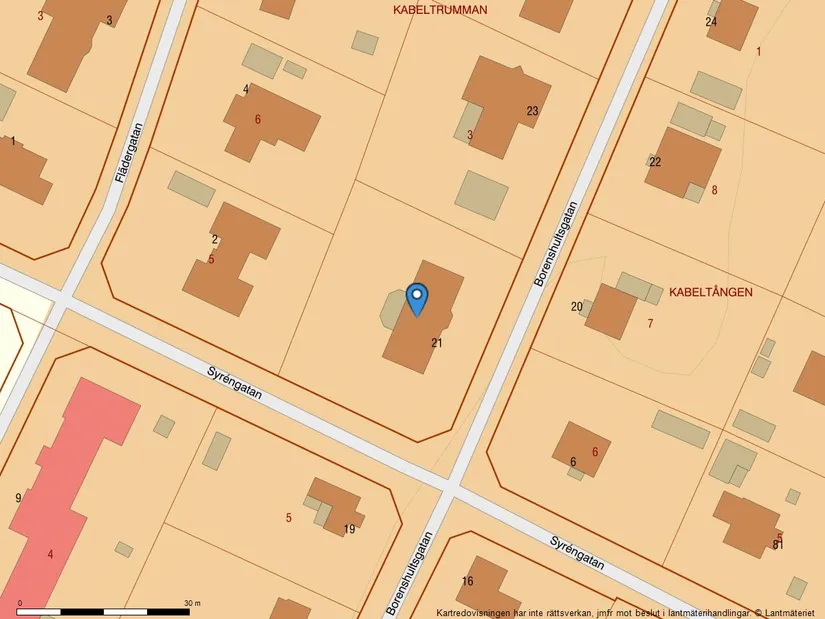 Villa, Borenshultsgatan 21, Borenshult, Motala