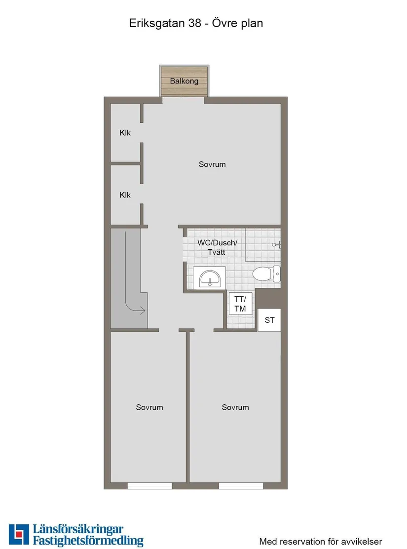 Bostadsrätt, Eriksgatan 38, Centrum, Enköping