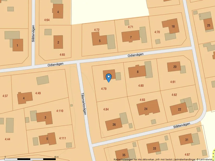 Villa, Odlarvägen 6, Bullmark, Umeå