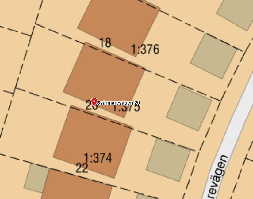 Radhus, Svärmarevägen 20, Fresta, Upplands Väsby