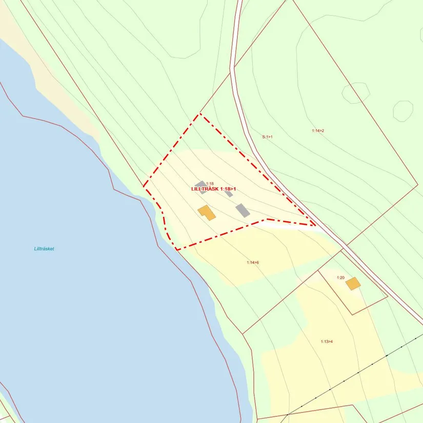 Villa, Lillträsk 121, Vindelånäset, Vindeln