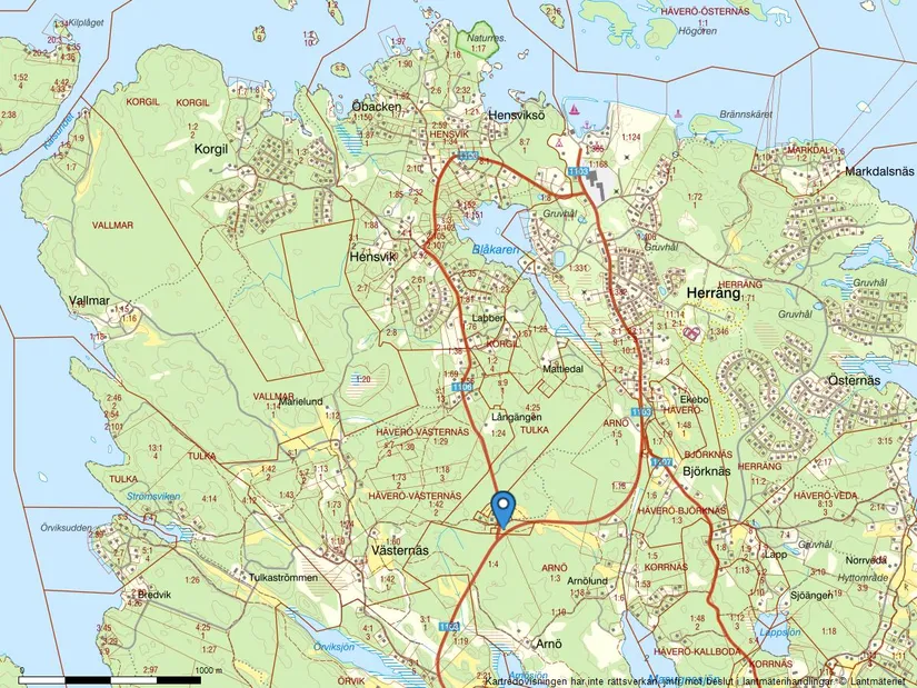 Fritidshus, Hensviksvägen 4, Herräng, Norrtälje