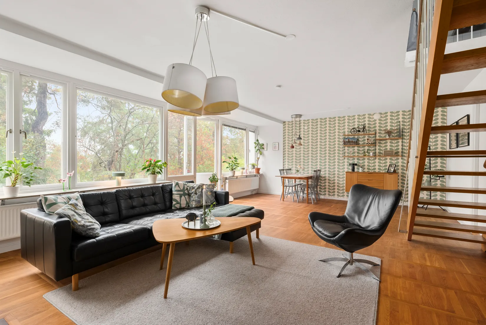 Radhus, Bollnäsbacken 40, Vällingbyhöjden, Stockholm