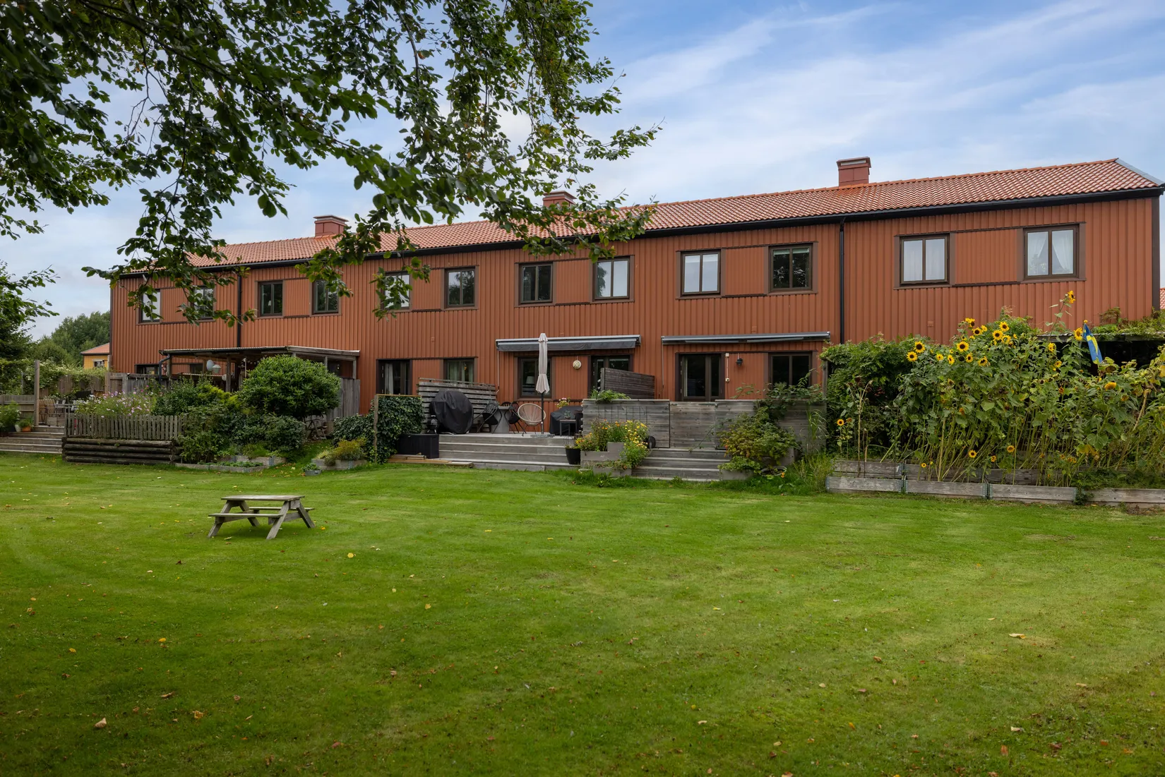 Radhus, Fredrik Vetterlunds väg 1a, Rotorp, Halmstad