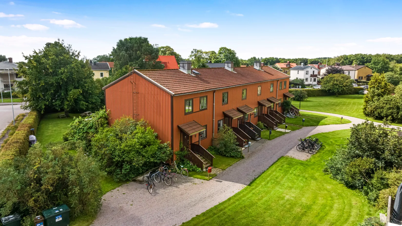 Radhus, Fredrik Vetterlundsväg 1a, Rotorp, Halmstad