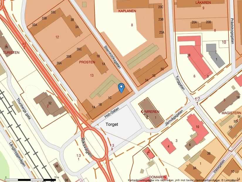 Bostadsrätt, HSB gatan 1D ( 2 tr våning 3 ), Centrum, Rättvik