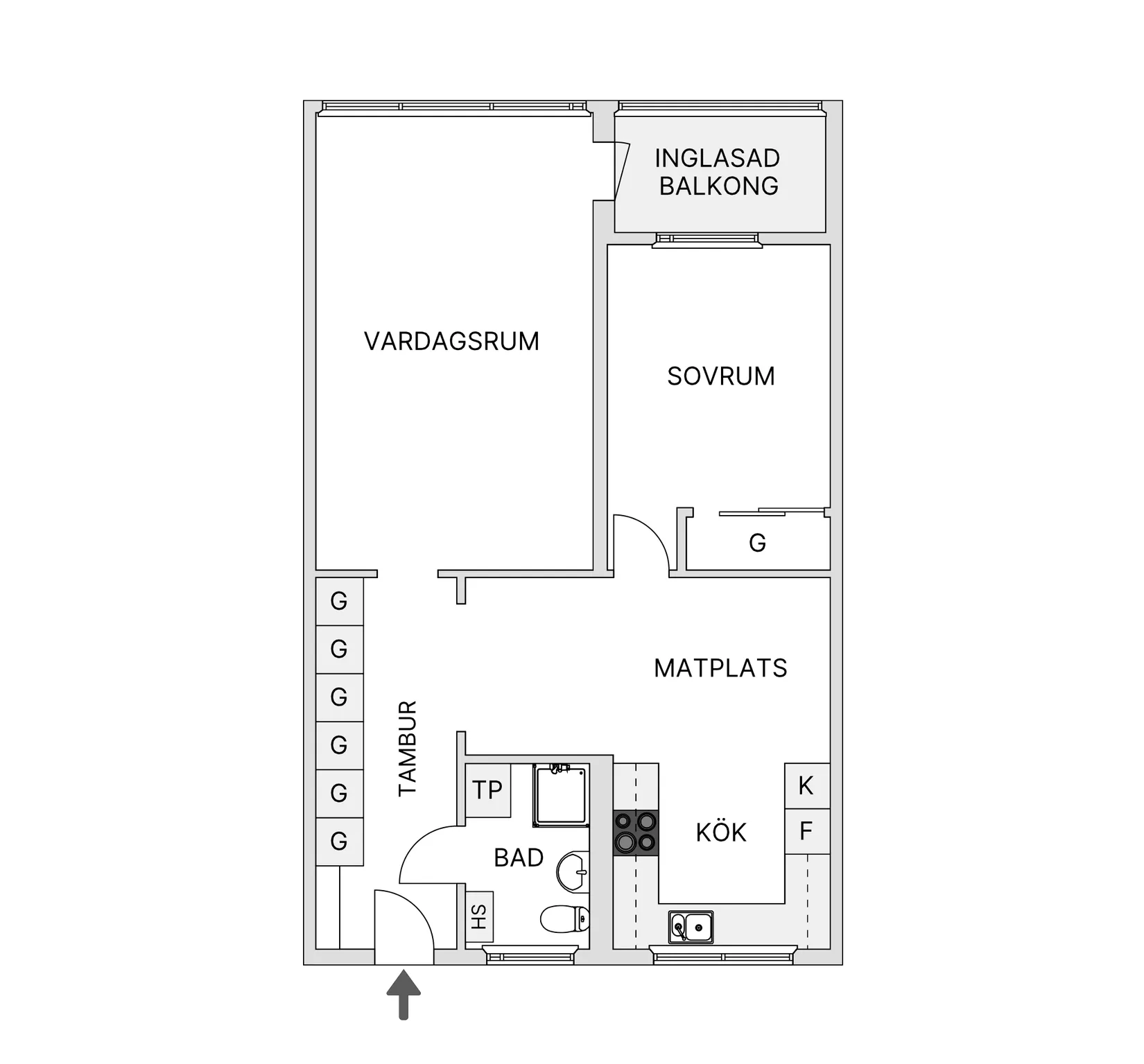 Bostadsrätt, Cederflychts gata 5, Hisings Backa, Göteborg