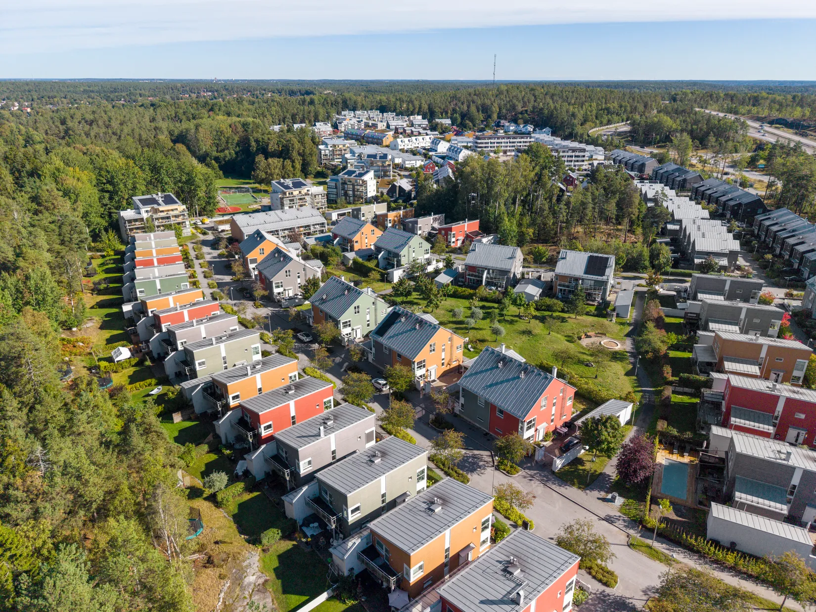 Radhus, Buxbomsvägen 43, Älta, Nacka