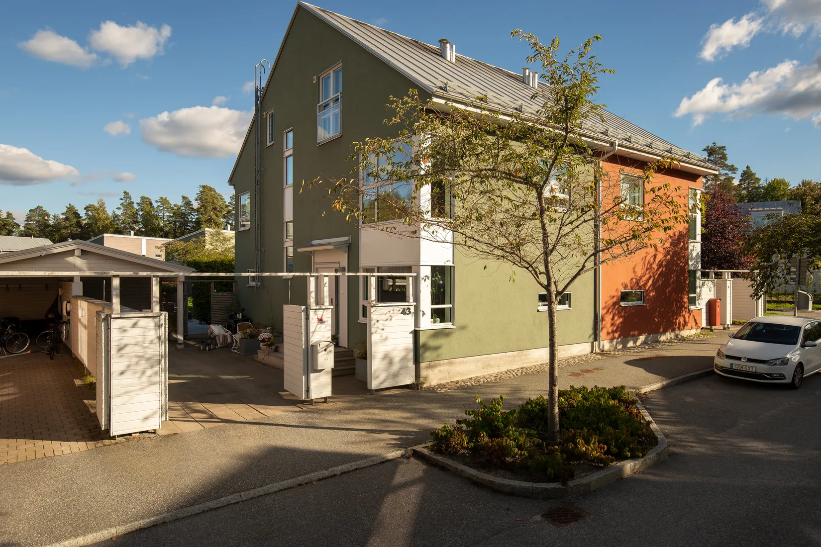 Radhus, Buxbomsvägen 43, Älta, Nacka