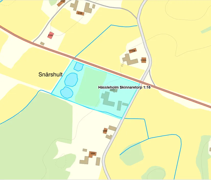 Gård/Skog, Snärshult 5098, Vittsjö, Hässleholm