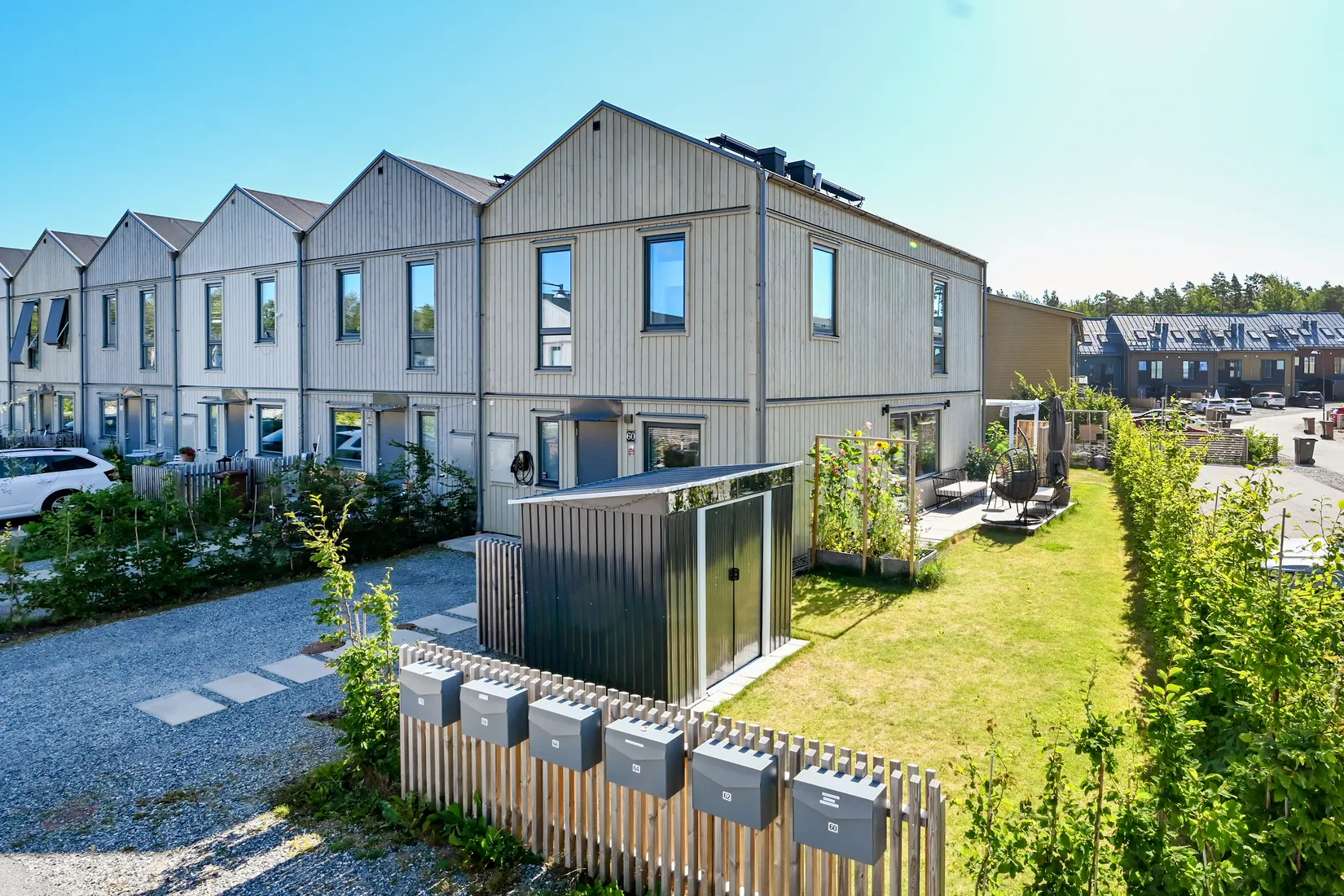 Radhus, Åkerhielms väg 60, Margretelund, Österåker