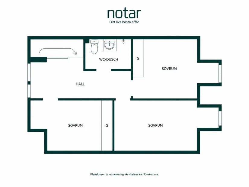 Bostadsrätt, Högbygatan 27, Ljungsbro, Linköping