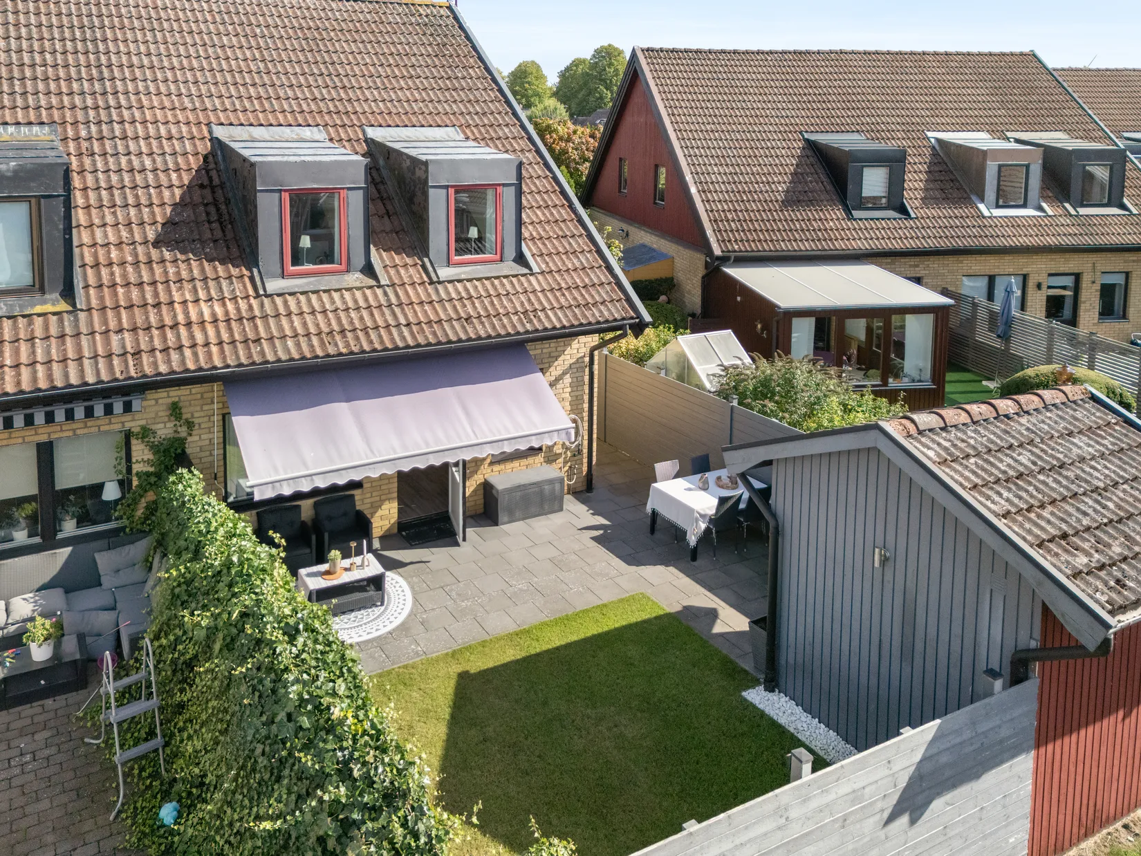 Radhus, Slussgårdens mittgränd 15, Väster, Trelleborg