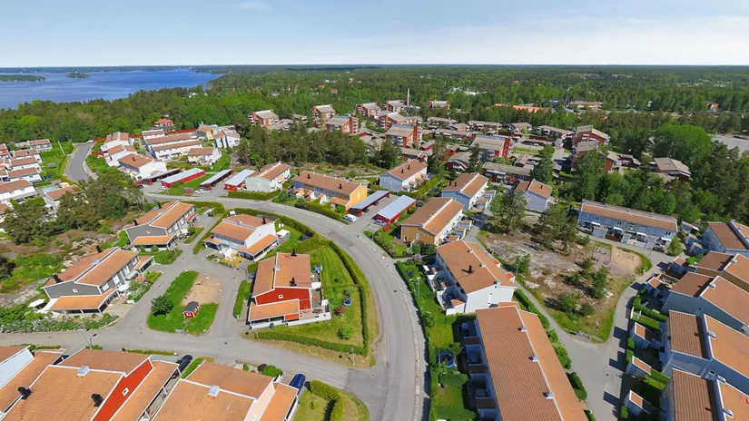 Radhus, Äppelblomsvägen 105, Torshäll, Värmdö