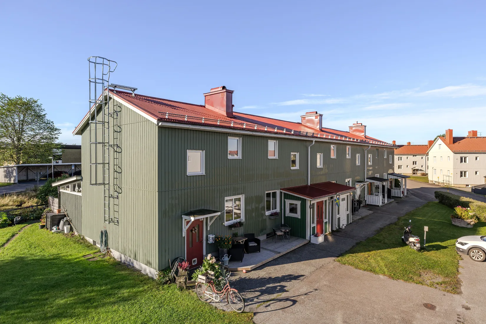 Radhus, Gamla Karlebyvägen 26E, Norra Brännan, Härnösand