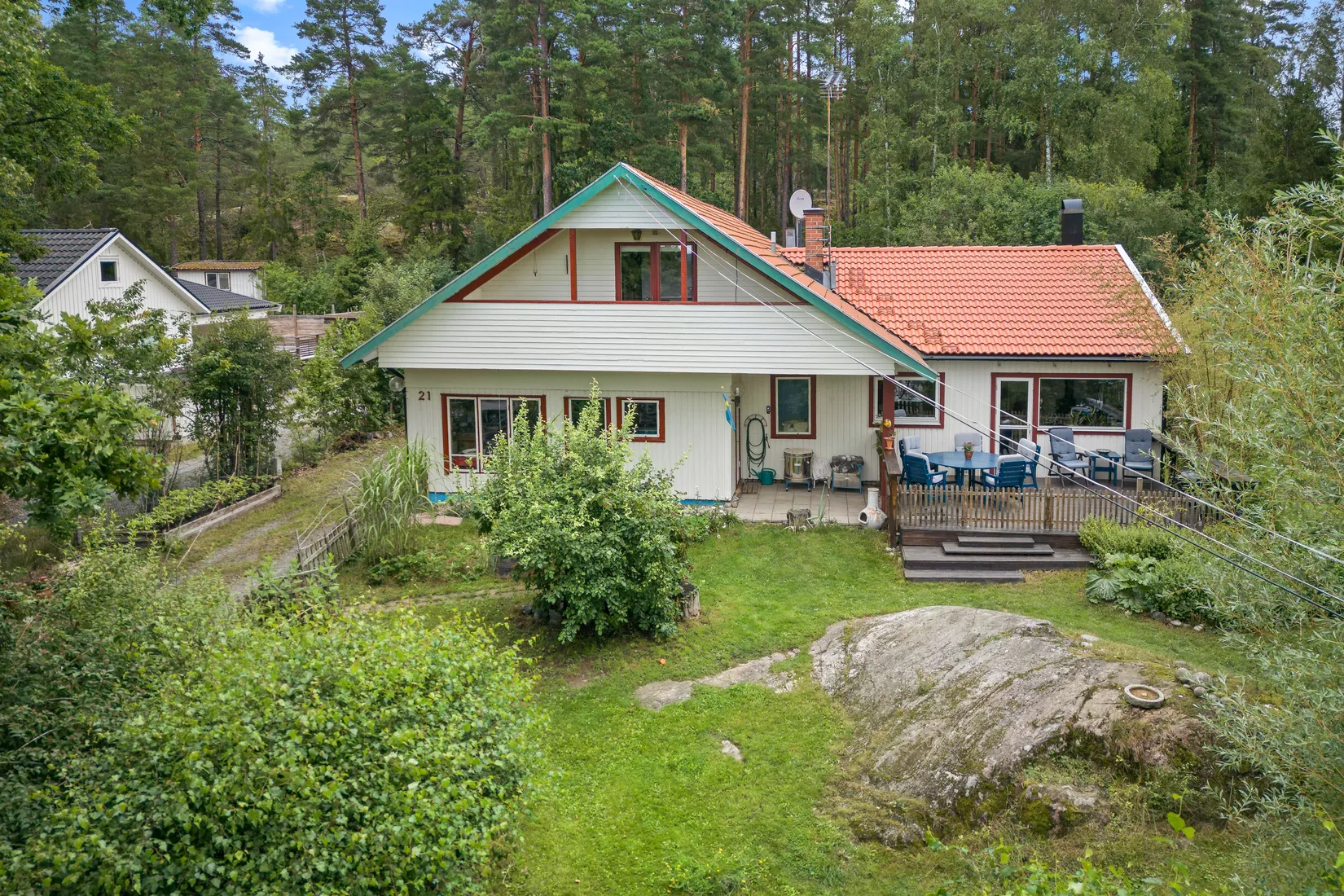 Villa, Klockarvägen 21, Ekerö Sundby, Ekerö