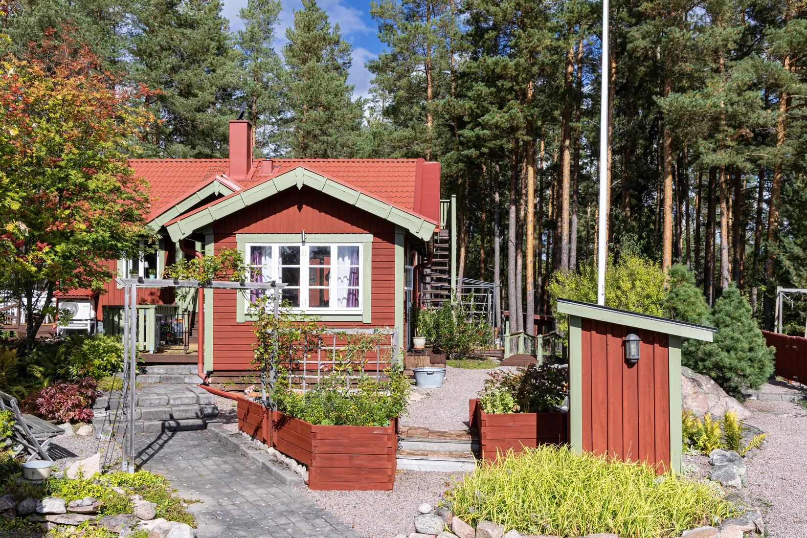 Villa, Björkevik Ljungbacken 1, Ydre