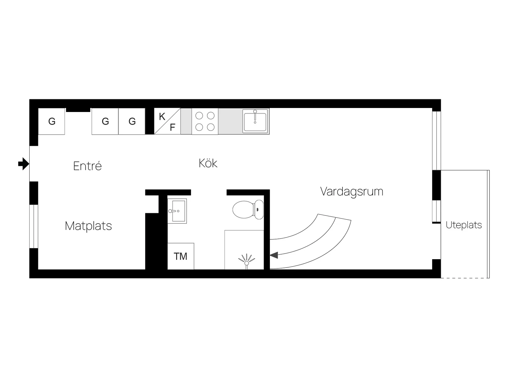 Bostadsrätt, Östra Farmvägen 19 Ae, Norra Sorgenfri, Malmö
