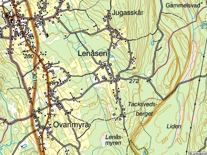Gård/Skog, Lenåsvägen 96, Lenåsen, Rättvik