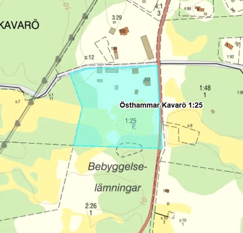 Gård/Skog, Kavarö 203, Öregrund, Östhammar