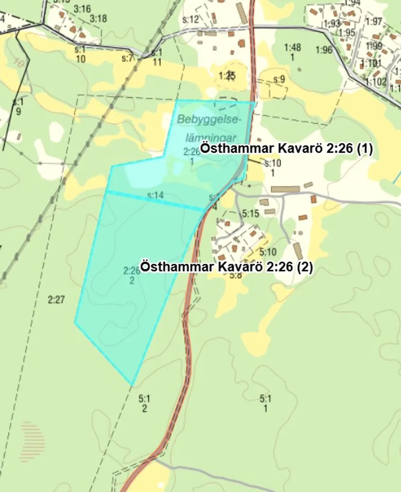 Gård/Skog, Kavarö 203, Öregrund, Östhammar