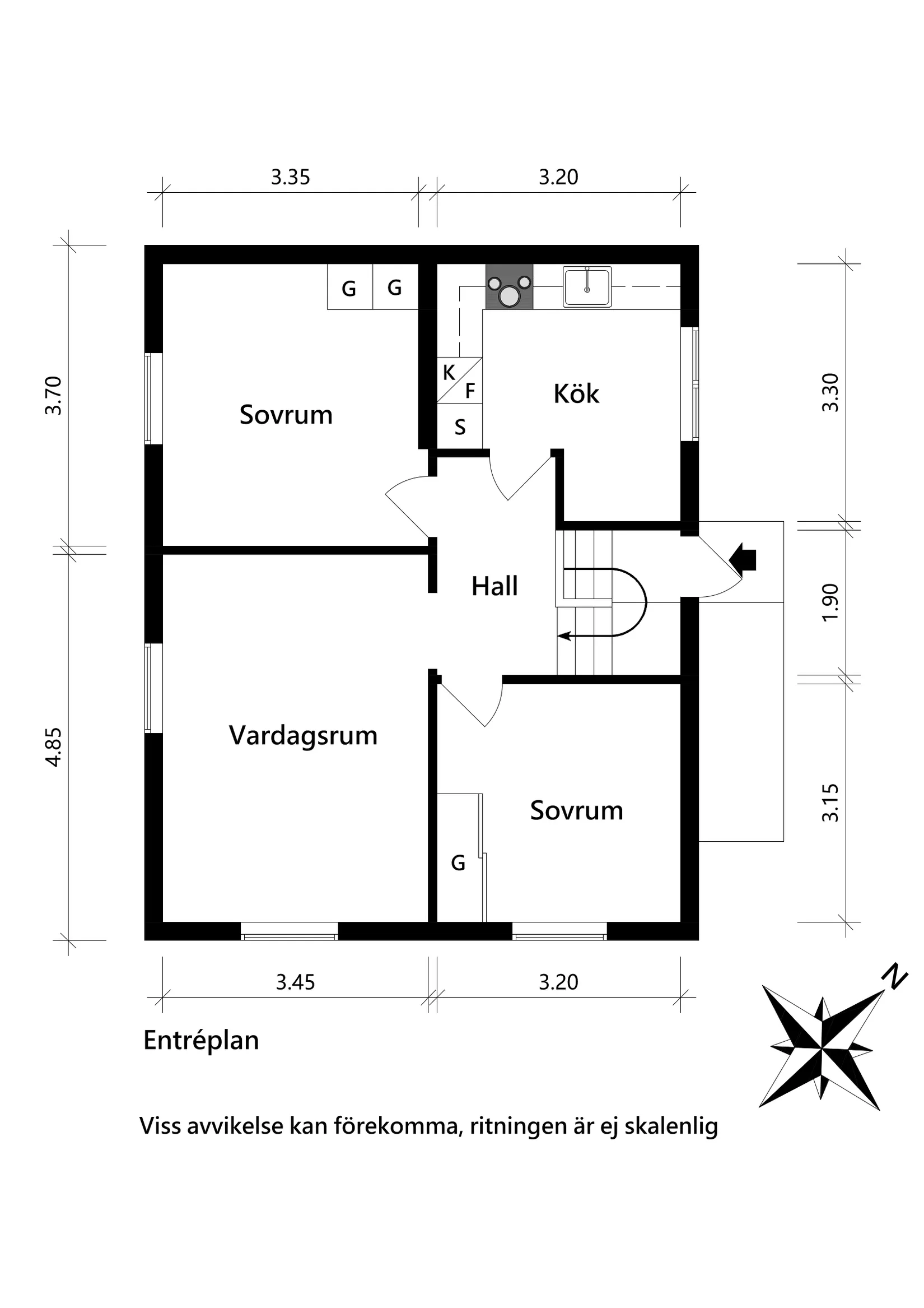 Villa, Gesällgatan 10, Utby, Göteborg