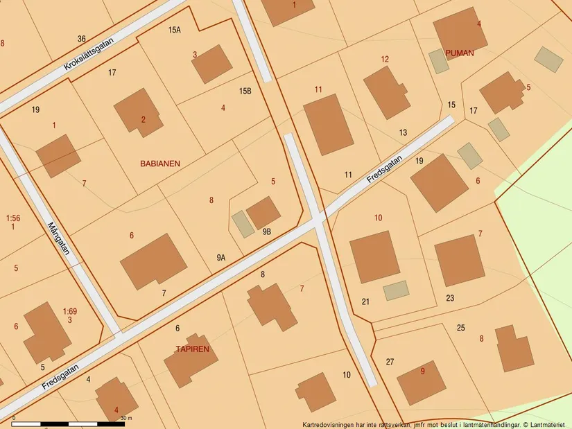 Villa, Fredsgatan 9B, Mölndal