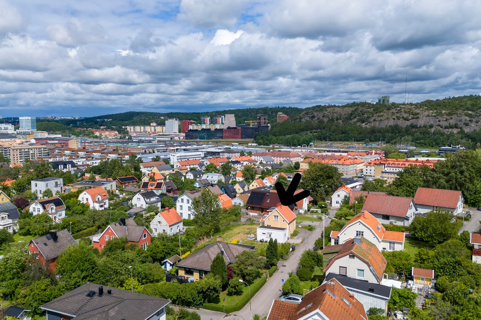 Villa, Fredsgatan 9B, Mölndal